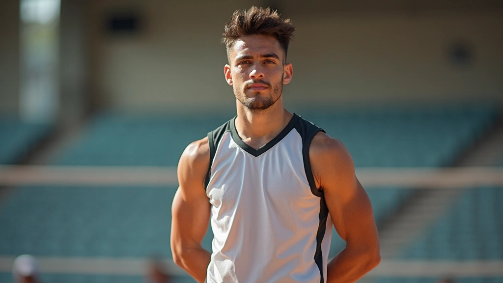 لاعب كرة طائرة محترف يقوم بحركة الضرب الهجومية بقوة وتركيز عالي